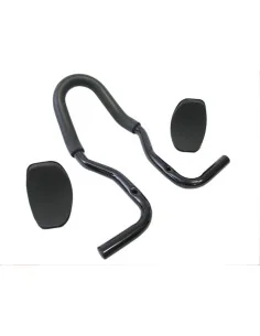 Opzetstuur Tranz X Tri-bar JD802 met schuim 25,4 mmm - zwart