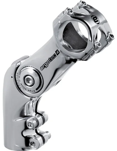 Stuurpen Ergotec Octopus ahead 50 verstelbaar ø28,6 / 90 / 31,8 mm - zilver