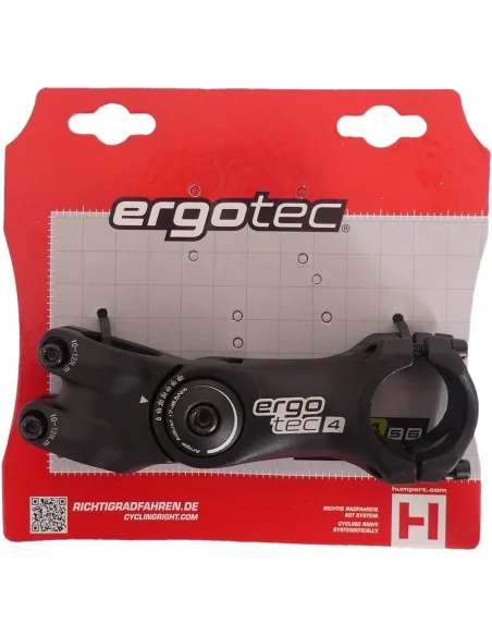 Stuurpen Ergotec Octopus 2 ahead verstelbaar ø28,6 / 105 / 31,8 mm - zwart