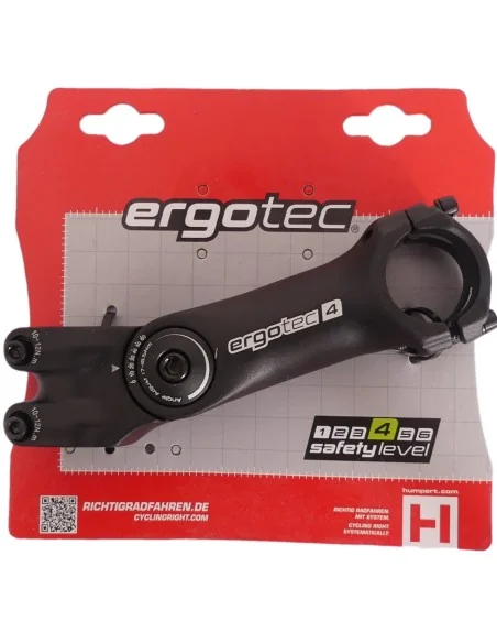 Stuurpen Ergotec Octopus 2 ahead verstelbaar ø28,6 / 125 / 31,8 mm - zwart