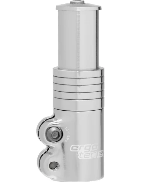 Stuurpen verlenger Ergotec Ahead 3 - 1-1/8" AL6061 T6 - zilver