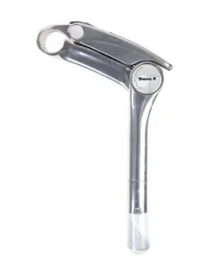 Stuurpen Tranz X JDST71 verstelbaar 25,4 / 180x110 / 25,4 - zilver