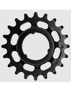 Tandwiel KMC Voor Shimano 20T O-MO Staal 1/8 inch - Zwart