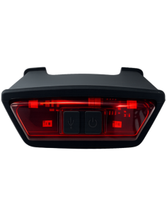 Achterlicht KED Embrace MTB helm - LED - USB oplaadbaar