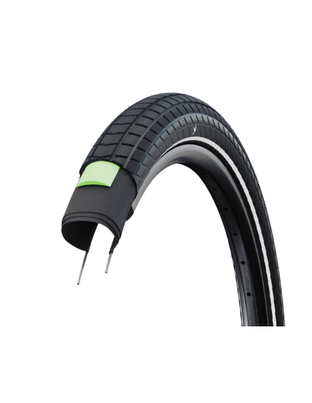 Buitenband Schwalbe Super Moto-X DD G-Guard 27.5 x 2.40 / 62-584 - zwart met reflectie