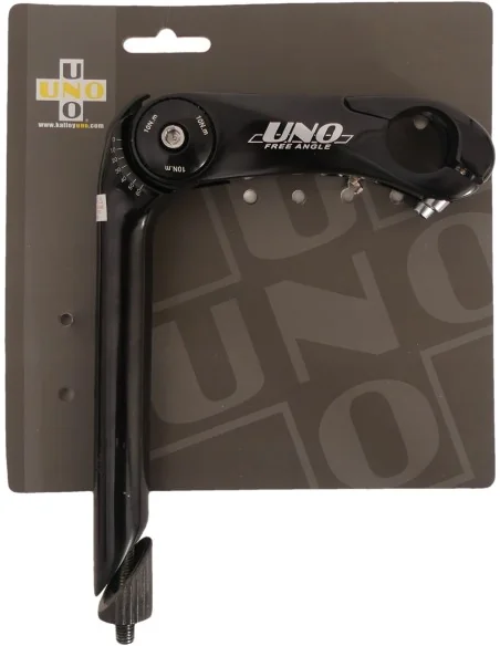 Stuurpen Kalloy verstelbaar 22,2 / 90x180 / 25,4 mm - zwart