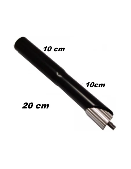 Stuurpenverlenger Kalloy 22,2/210 mm - zwart