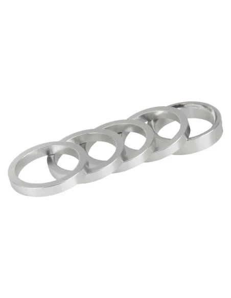 Stuurpenverlenger Satori 1-1/8" - zilver