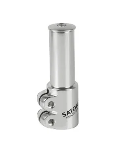 Stuurpenverlenger Satori 1-1/8" - zilver 2