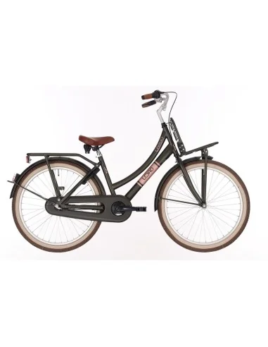 Kinderfiets BIKEFUN KIDS Load New 24 inch - Shimano Nexus 3 - mat/groen