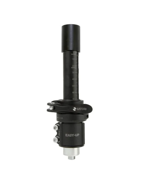 Stuurpenverlenger verstelbaar Satori Easy Up 1-1/8" - zwart