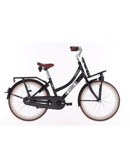 Kinderfiets BIKEFUN KIDS Load RN 20'' - mat/zwart
