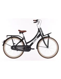 Kinderfiets BIKEFUN KIDS Load New 24 inch - Shimano Nexus 3 - matzwart