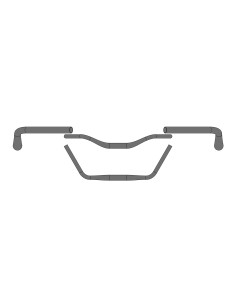 Stuur Ergotec Moon Cruiser ø31,8 x 610 mm - zwart 2
