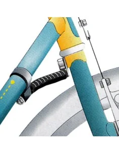 Stuurstabilisator ø28.6 t/m 31.8-190 mm