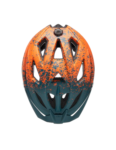 Fietshelm KED Street Jr. Pro S (49-55 cm) - arcadia green orange matt