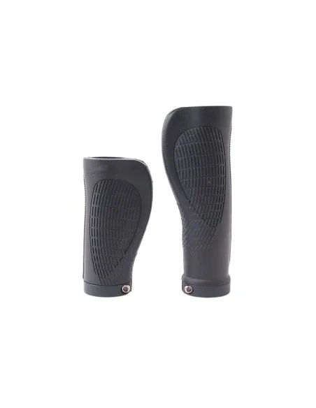 Handvatset Ergonomisch GP03LS 2-componenten Zwart 128/95mm met lockring