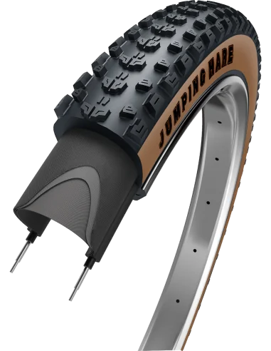 Vouwband Edge Jumping Hare 29 x 2.25" / 57-622 - zwart/bruin