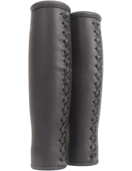 Handvatset Edge City Leer - 135/135mm - zwart