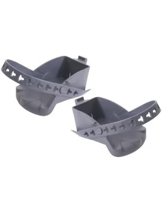 Voetsteunset met riempjes Polisport Bilby Junior - donkergrijs