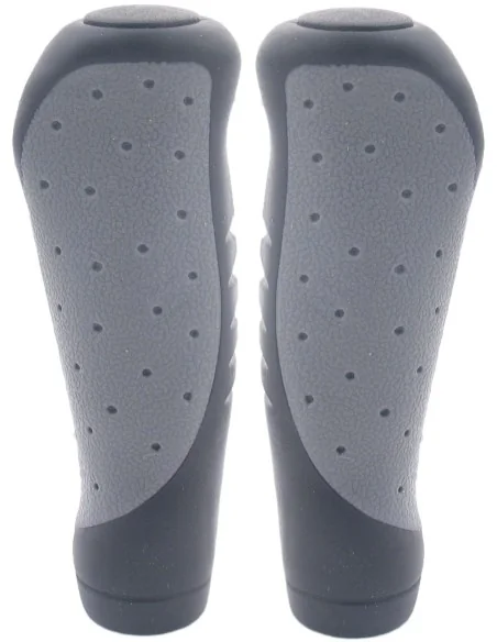 Handvatset Edge ErgoCity - 135mm - zwart/grijs