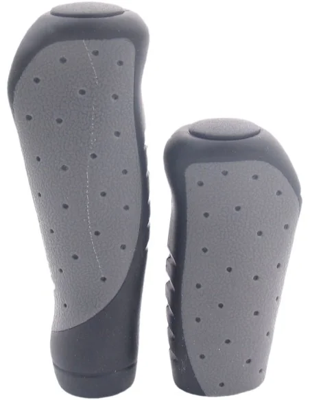 Handvatset Edge ErgoCity - 135/92mm - zwart/grijs