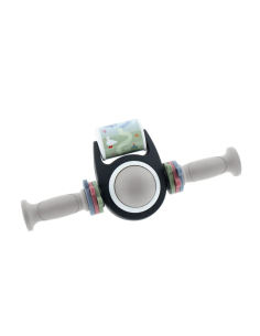 Toybar met windscherm Qibbel Air - warm grey