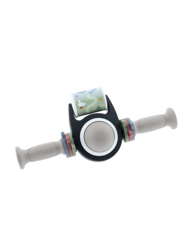 Toybar met windscherm Qibbel Air - warm grey