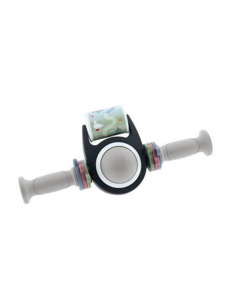Toybar met windscherm Qibbel Air - warm grey