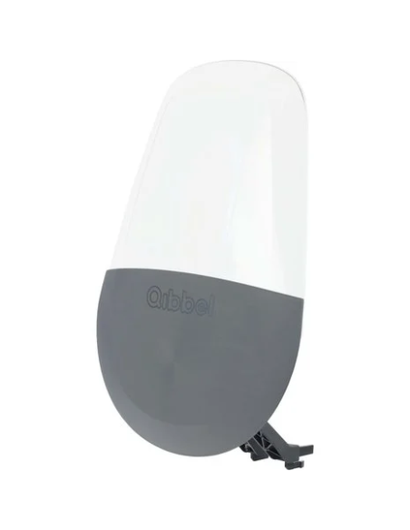 Toybar met windscherm Qibbel Air - warm grey