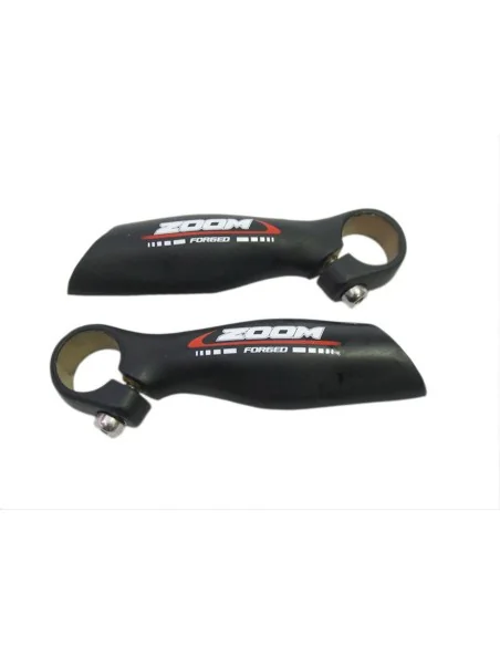 Bar-ends Zoom aluminium zwart