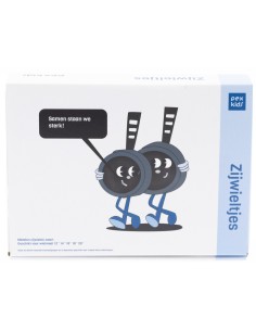 Zijwielen PexKids 12-20" - metaal / zwart 2