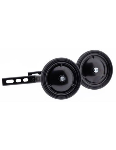 Zijwielen PexKids 12-20" - metaal / zwart