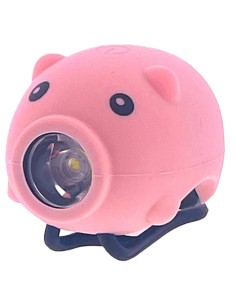 LED-lamp PexKids varken met toeter USB-oplaadbaar - roze