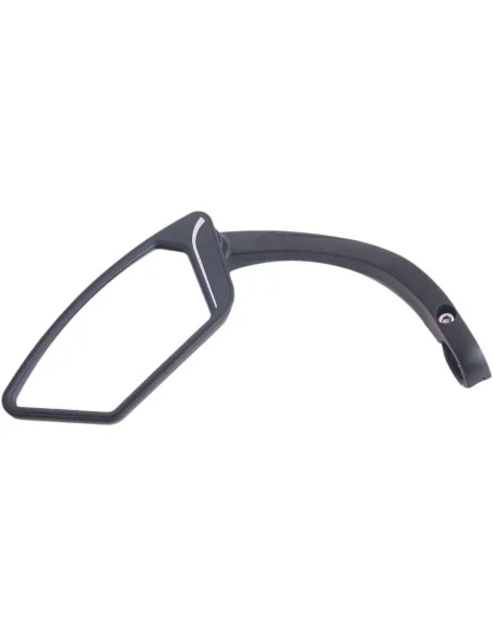 E-bike spiegel links met aluminium stuurklem - zwart