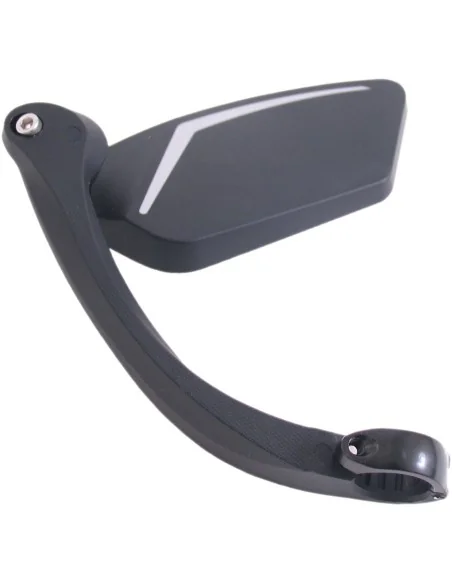 E-bike spiegel links met aluminium stuurklem - zwart