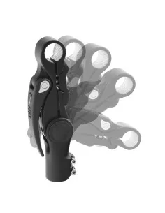 Stuurpen Promax verstelbaar met hevel 25,4 / 110 / 28,6 mm - mat zwart 2