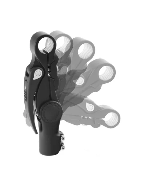 Stuurpen Promax verstelbaar met hevel 25,4 / 110 / 28,6 mm - mat zwart