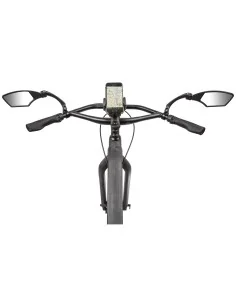 Fietsspiegel M-Wave Spy Space rechts - klemmontage (op kaart)