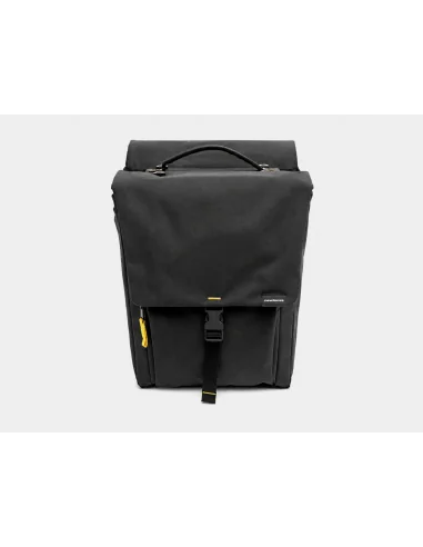 Dubbele fietstas New Looxs Tulum MIK 2.0 - 32 liter, zwart