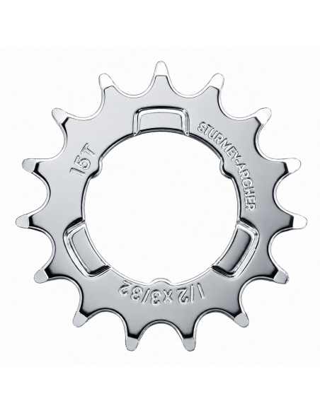 Tandwiel Sturmey Archer 15T - 3/32 - verchroomd