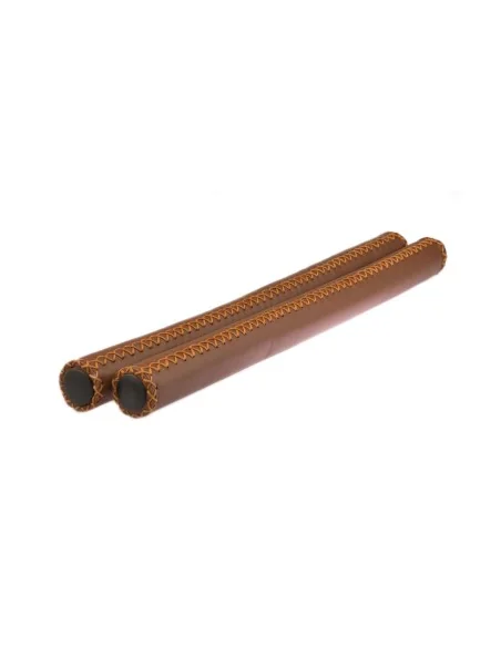 Handvatset stuurgreep Velo Velo 400mm/ ø20mm - bruin leer