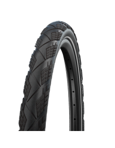 Vouwband Schwalbe Marathon Efficiency Super Race / V-Guard 27.5 x 2.15" / 55-584 - zwart met reflectie