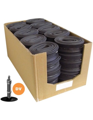 Binnenband Edge 28/29'' (32/40-622/635) - DV48mm (werkplaatsverpakking à 50 stuks)
