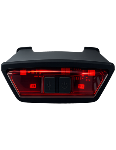 Achterlicht KED Embrace MTB helm - LED - USB oplaadbaar