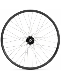 Voorwiel 28 x 1/4'' aluminium ZAC 2000 velg - Shimano DH-C6000-3N naafdynamo - rollerbrake - zwart/zilver