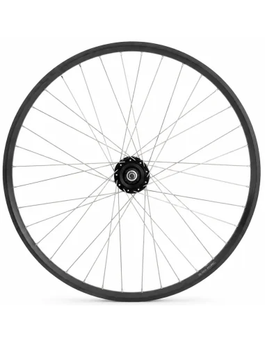Voorwiel 28 x 1/4'' aluminium ZAC 2000 velg - Shimano DH-C6000-3N naafdynamo - rollerbrake - zwart/zilver