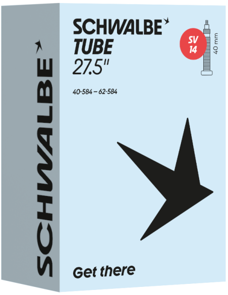 Binnenband Schwalbe SV14 27.5" 40/62-584 - 40mm ventiel