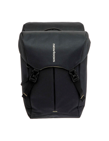 Dubbele fietstas New Looxs MIK 2.0 polyester - 40 liter, zwart