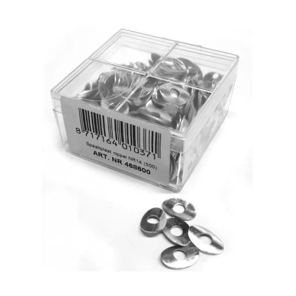 Nippelplaat Bofix spaak 14 ovaal (1000 stuks)